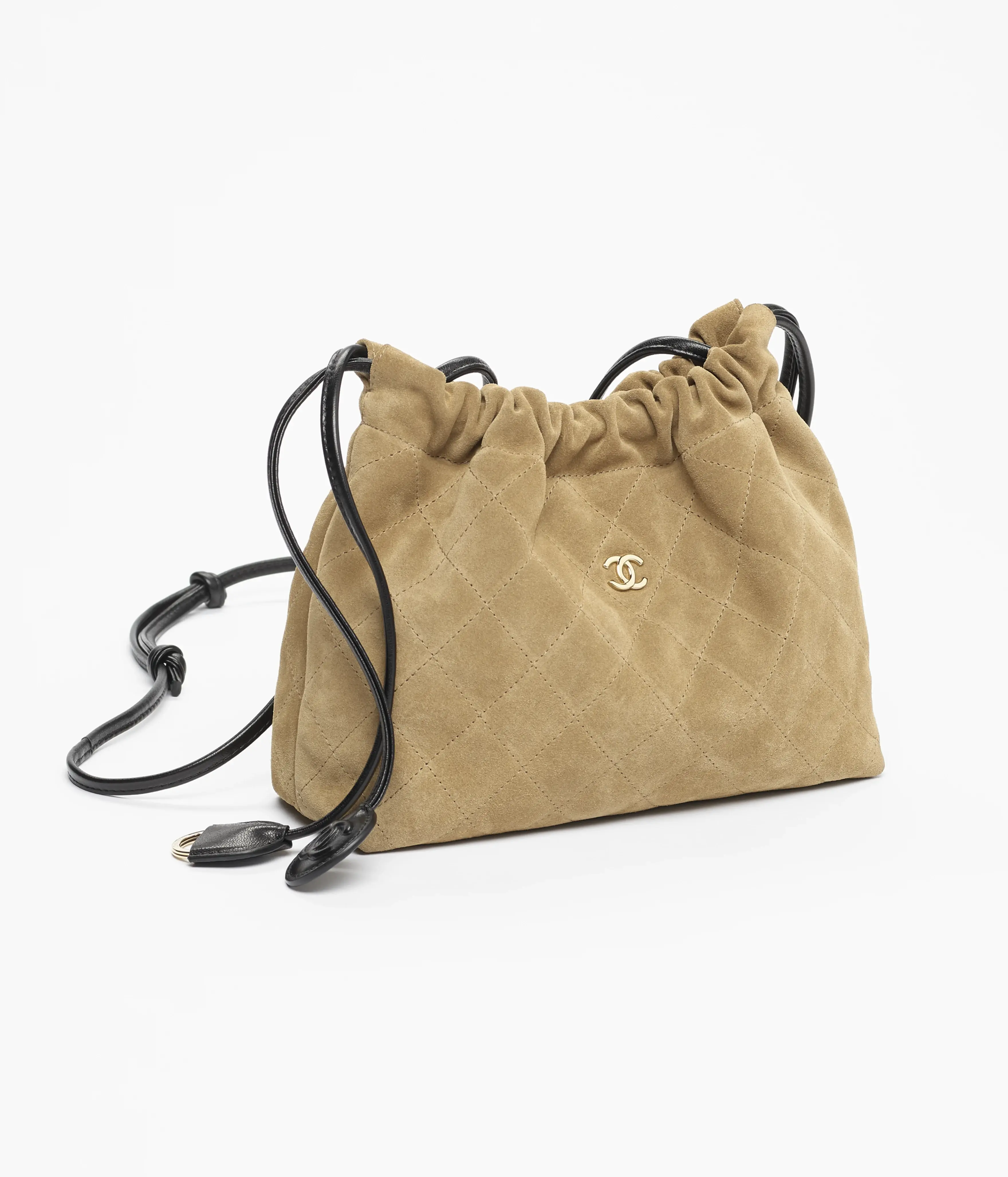 Clutch with Leather Strap